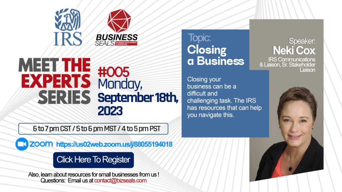 Meet the Experts #005 – Closing a Business